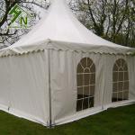 White Garden High Peak Tents 5x5m Aluminum Pagoda Party Event Tent