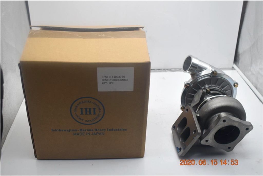 6BG1 Engine Parts Aftermarket ZAX200 EX230-6 Turbo 114400-3770 Turbocharger