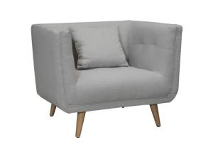 Wholesale Light Gray Linen Sofa Living Room Couch Set Spring Dried Solid Wood Frame from china suppliers