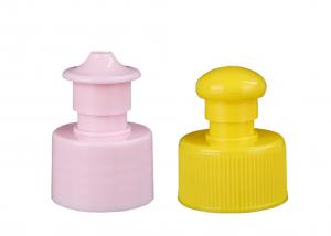 China Non Spill  Flip Top Plastic Bottle Caps High Strength Heat Resistant on sale
