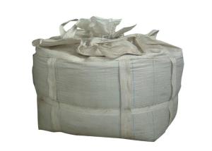 Wholesale Cross Corner Loops PP Woven Jumbo Bags For Mineral Industrial Ore Side Discharge Design from china suppliers
