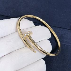 Wholesale Elegant Car Tier 18k GoldJuste Un Clou Bracelet Natural Diamonds Real Gold Real Diamonds from china suppliers