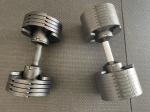 20KG 32Kg Free Weight Training Gym Weights Set Adjustable Weight Dumbbells