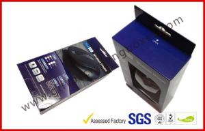 Wholesale Rectangle Power Bank Portable Card Board Packaging Boxes , Promotional Mouse Accessoires Boxes from china suppliers
