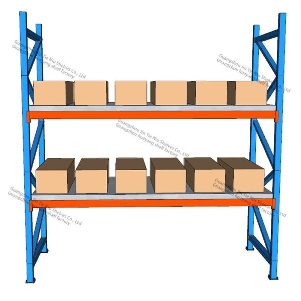 Anti Rust Heavy Duty Racking Metal Factory Pallet Shelf