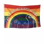 3x5Ft Rainbow LGBT Flags Digital Printing Bandeira LGBT Progress Flag