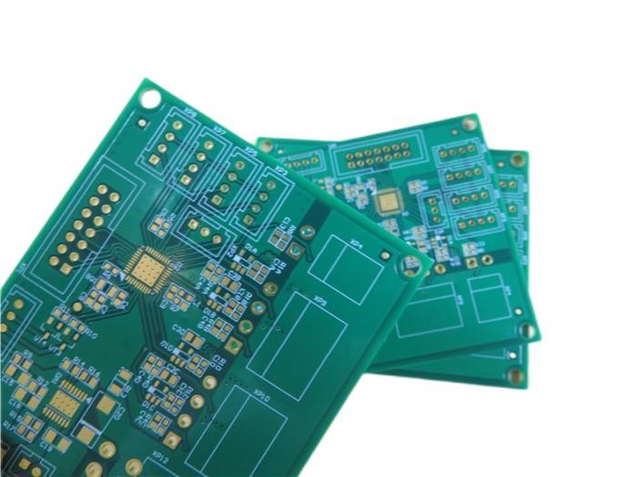 Fast PCB Quick Turn Prototype 4-layer Circuit Board Built On FR-4 With 2oz and Immersion Gold