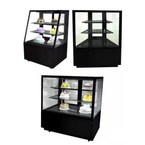 Single Temperature Refrigerated Cake Display Cabinets Excellent Humidity Control