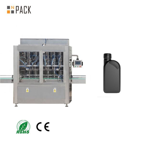 Automatic Lubricant Oil Packing Machine Coolant Filling Production Machine For Jerrycan