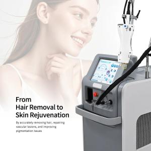 Wholesale 755nm Alexandrite Laser 1064nm ND YAG Long Pulse Laser Super Strong Hair Removal Alexandrite Beauty Machine Alex Laser from china suppliers