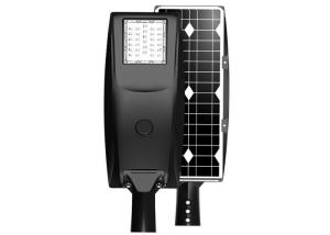 Wholesale 2021 New lithium battery 160lm/w 20w 30w 40w 50w all in one solar led street light from china suppliers