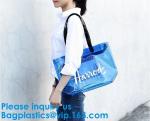 Clear Shopping Bag Transparent PVC Beach Handbag Tote Shoulder Bag Beach