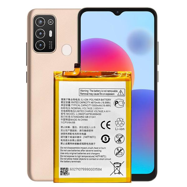 500PCS OEM/ODM Mobile Phone Battery Li3949T44P8H906450 for Blade 20 Blade A52