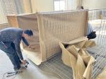 Military 4-6mm Customized Size Galvanized Defensive Barrier Galfan Geotextile