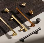 Newly Design Gold Zinc Alloy Kitchen Cabinets Door Pull Cabinet Pulls And Knobs