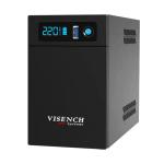 5kg Weight LiFePO4 Battery 1200VA Offline UPS System with LCD Display and Black