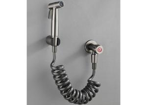 Wholesale New Design Handheld Toilet Bidet Spray Kit Bathroom Wall Mounted Brushed from china suppliers