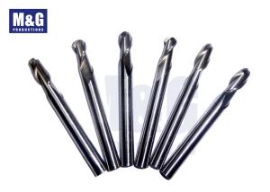 Wholesale Ball Aluminum Solid Carbide End Mill Two Flute High Hardness Corner Radius End Mill from china suppliers