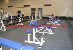 Wholesale Color flecks EPDM rubber flooring mat for gym from china suppliers