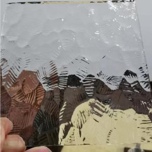 Wholesale Tempered Grade Clear Figured Glass Customized Building With CE from china suppliers