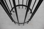 Heavy Duty Tubular Metal Tree Guards Powder Coated Steel Material