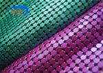 Glittery Woven Aluminum Mesh Fabric Glomesh Metal Chain Mail Fabric 45*150cm For