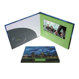 Wholesale Hard Cover Video Advertising Cards UV Printing Smooth Video Booklet from china suppliers