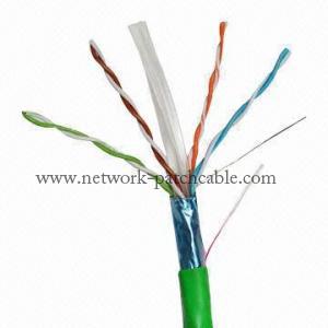 Wholesale Green 4 Pair 23Awg Outdoor Cat6 Ethernet Cable Cat6 Crossover Cable from china suppliers