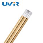 Medium wave Twin Infrared Heat Lamp Tube 2500W for coating heating