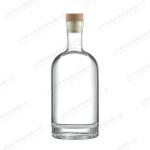 Acceptable Customer's Logo 750ml Champagne Wine Glass Bottle with Hot Stamping