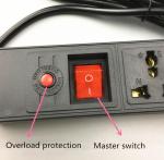 Network Cabinet Universal PDU Cabinet Power Supply Socket / Conference Desktop