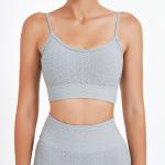 Polyester Cotton Women Fitness Top Supportive Workout Bra For Dancing