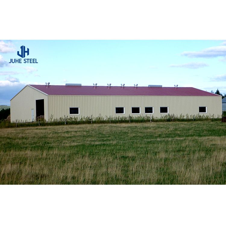 Customized Detachable Light Steel Structure Frame Painted Prefab Insulation Warehouse