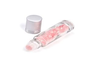Wholesale Essential Oil Gemstone Roller Ball Bottles Natural Semiprecious Stones from china suppliers