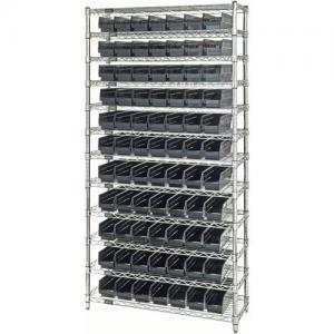 Wholesale Chrome Plated Wire Mesh Shelves , Industrial Wire Rack For Clean Room / Workshop from china suppliers