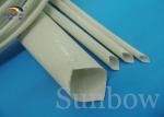 4mm Electrical Wire Silicone Fiberglass Sleeving , thermal insulation sleeve
