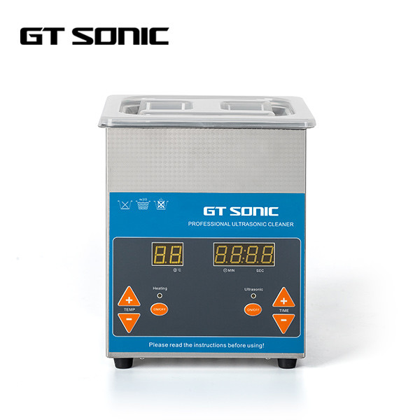 High Effiiciency Digital Ultrasonic Cleaner Stamping Tank 50W 40kHz 2L