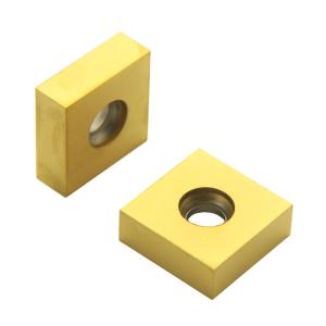Wholesale 10pcs Yellow Carbide Cutter Inserts PVD Coating Metal Cutting Inserts from china suppliers