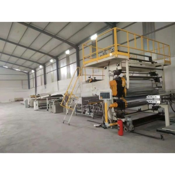 UV Board Plastic Extruders Machine 300Kg/H PVC Artificial Marble Sheet Machine