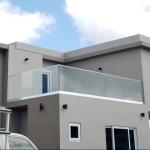 Building Glass Balcony Railing Tempered Glass Railing System