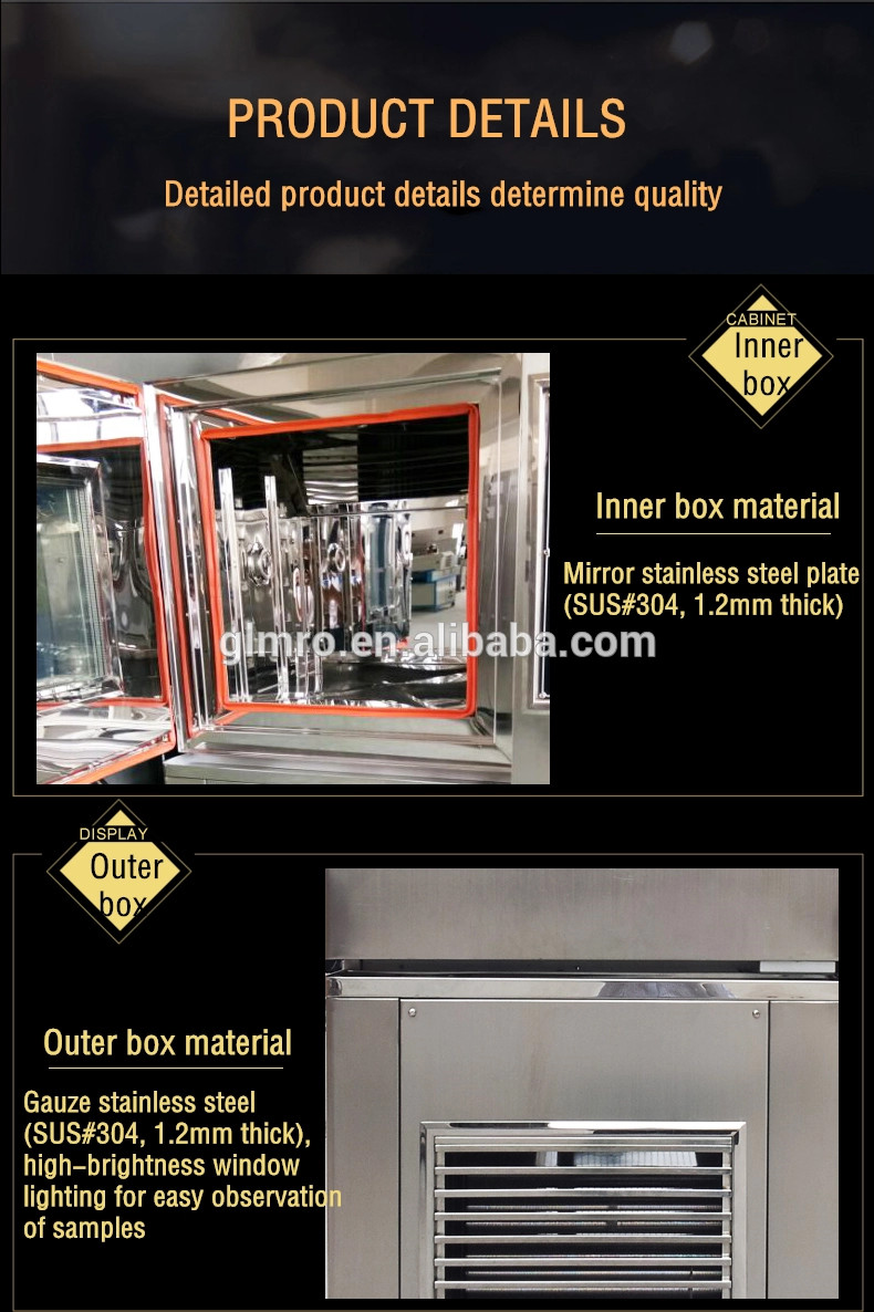 Adjustable Temperature Humidity Climatic Test Chamber