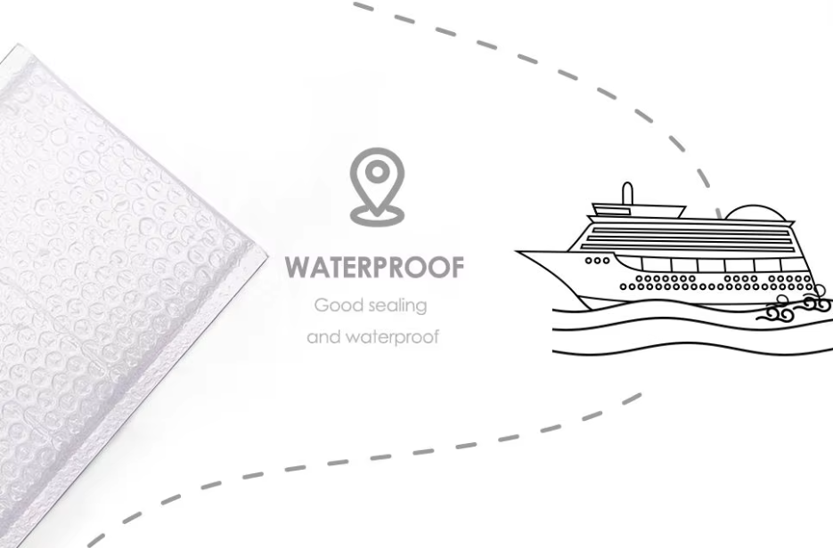 Waterproof Bubble Mailing Bag Custom Bubble Wrap Packaging Bags Eco Friendly