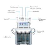 Hydor skin tightening Hydro Facial cleaning machine Nubway 6 handle skin