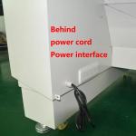 80W CO2 Laser Cutting Machine 25m/min Speed For Rexine Leather