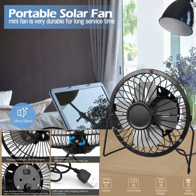 Fans Home Standing Folding Rechargeable Fan Home Appliance Plastic Electric Solar Ceiling Fan