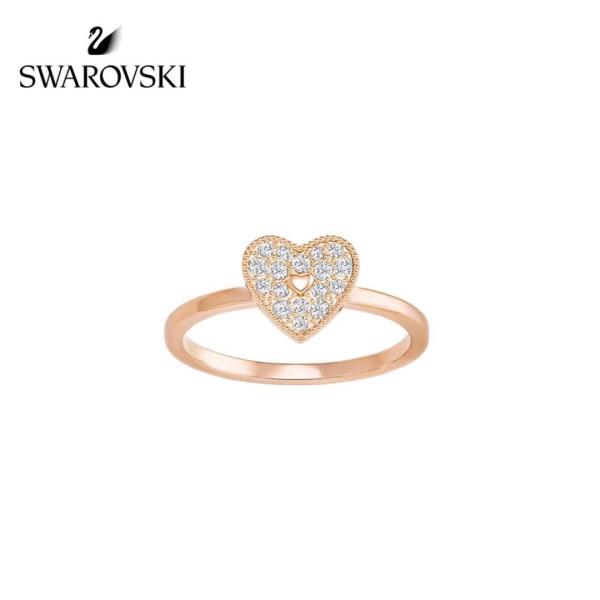 New in 925 Sterling Silver Elevated Red Heart With Colorful Crystal Women's Ring