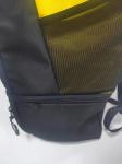 Yellow Waterproof Cycling Rucksack , Motorbike Helmet Backpack With Dry / Wet