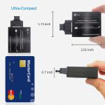 SC Mini Optical Fiber Media Converter 10/100/1000Base-Tx To 100/1000Base-Fx
