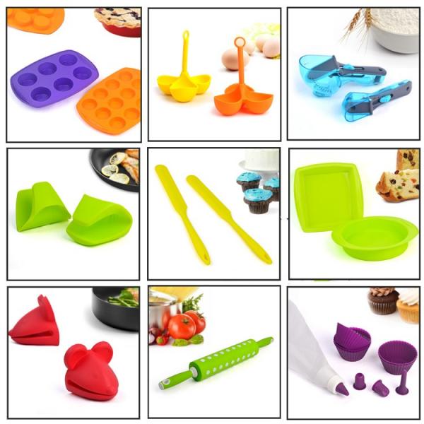Food Grade Silicone Baking Cups Bowl Shaped Silicone Cake Mould