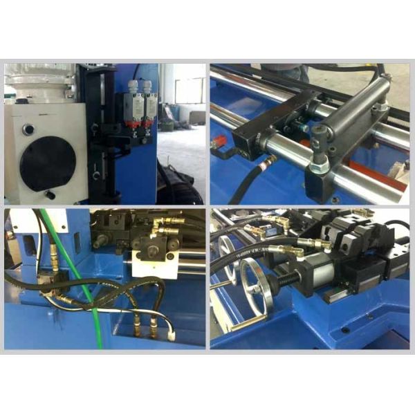 High Precise Automatic Pipe Cutting Machine Low Noise With Metal Circular Sawing